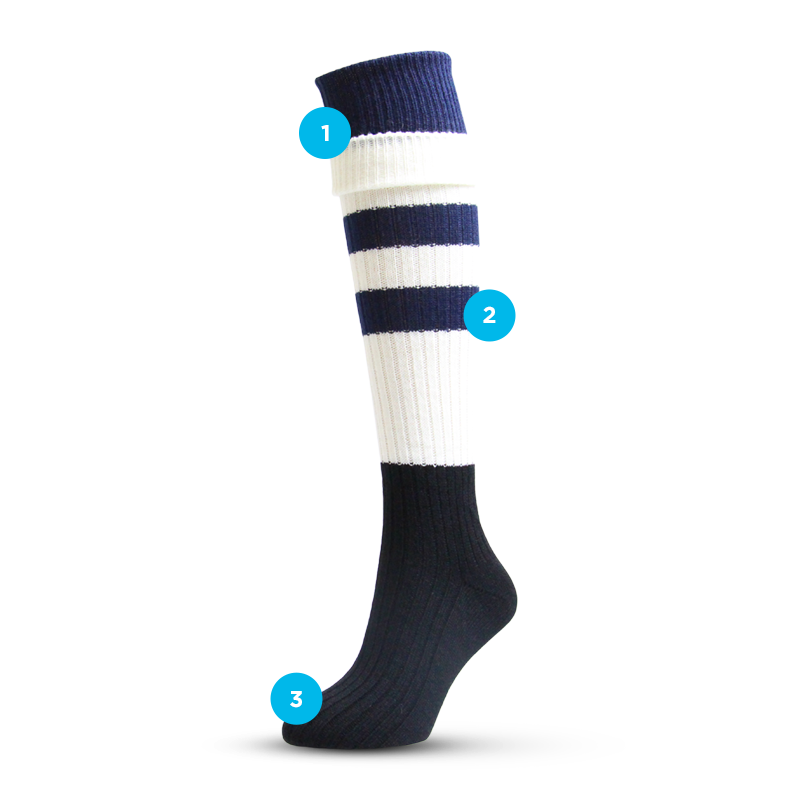 Rugby 2 Pk The New Zealand Sock Company